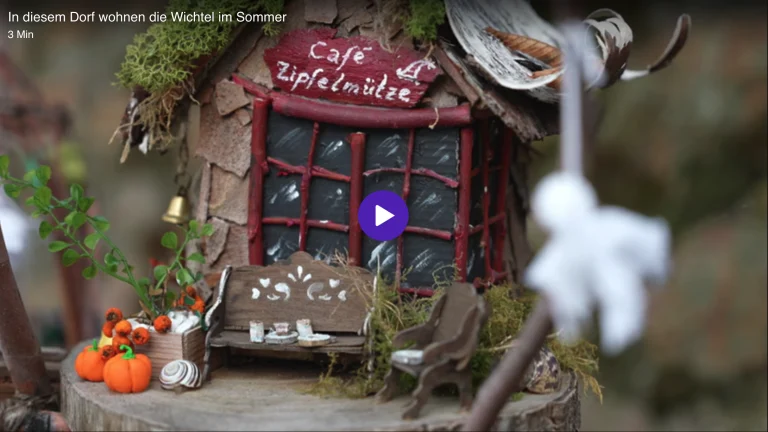In diesem Dorf wohnen die Wichtel im Sommer